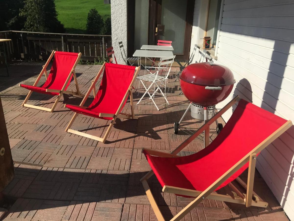 Kleine Ferienwohnung Am Rande Der Wildnis Sibratsgfall Luaran gambar