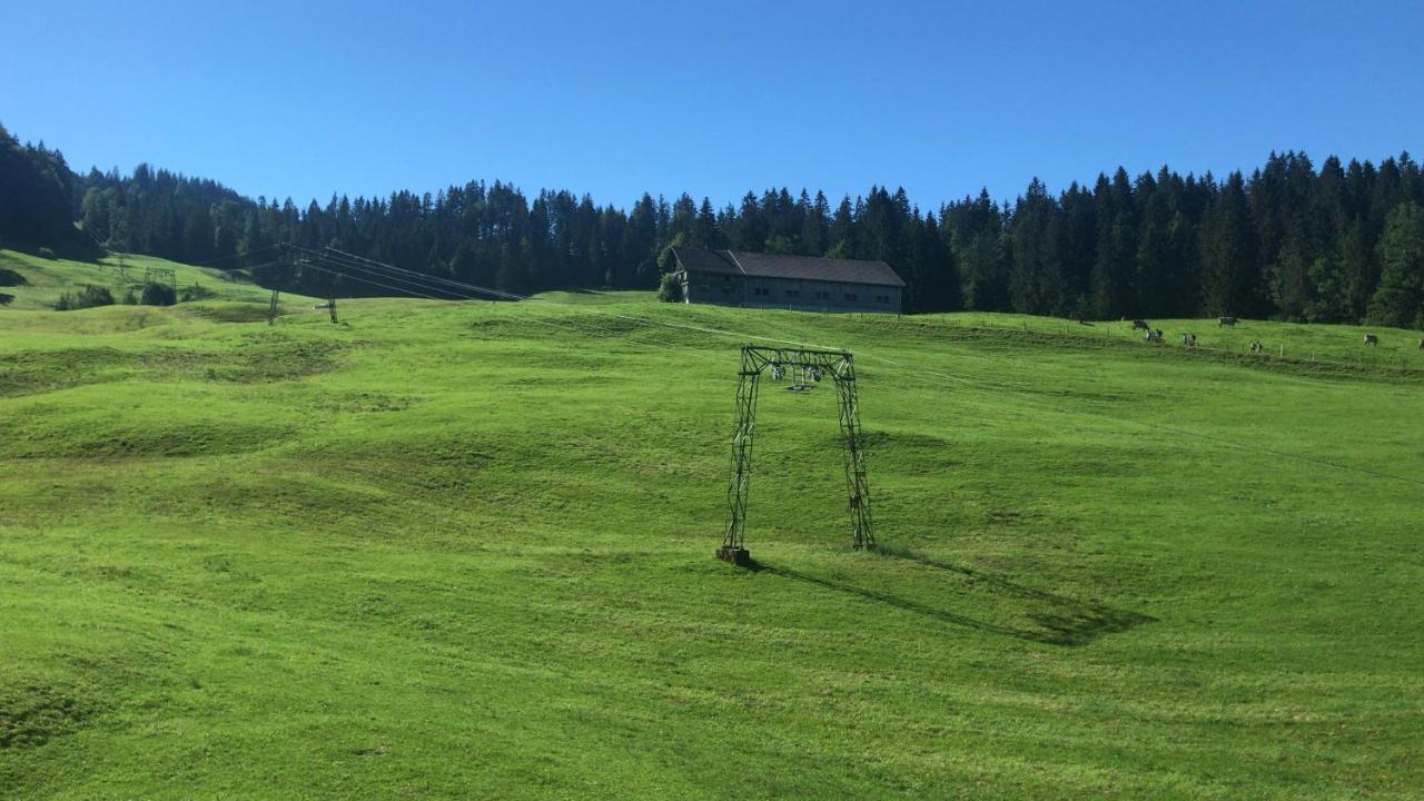 Kleine Ferienwohnung Am Rande Der Wildnis Sibratsgfall Luaran gambar